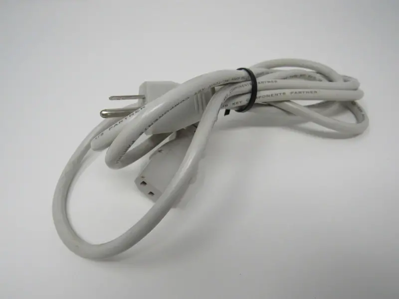 Nema 5-15P To Iec C13 Power Cord – 5.5 Ft, Well Shin Ws-002, Used 1