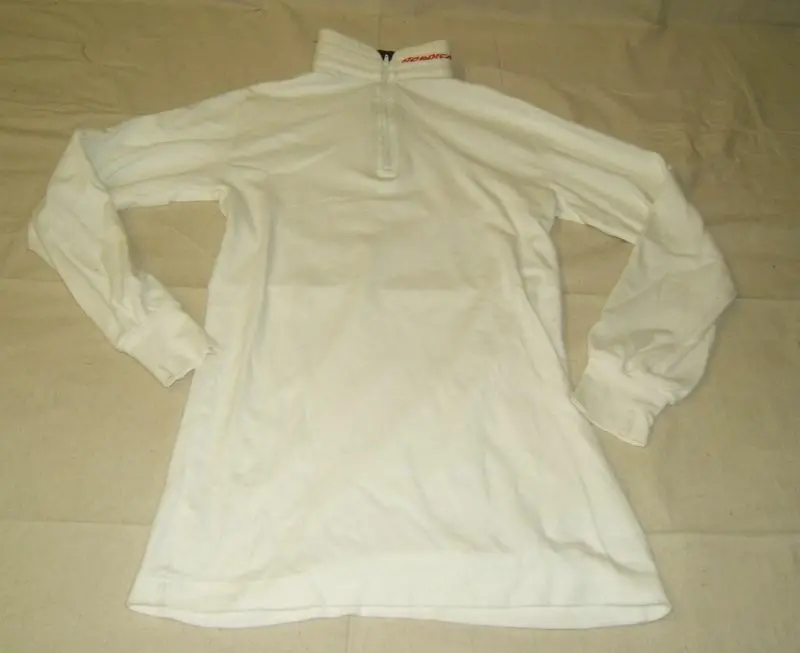Nordica Women’S White Long-Sleeve Cotton Pullover – Size Small, Lightly Worn 1