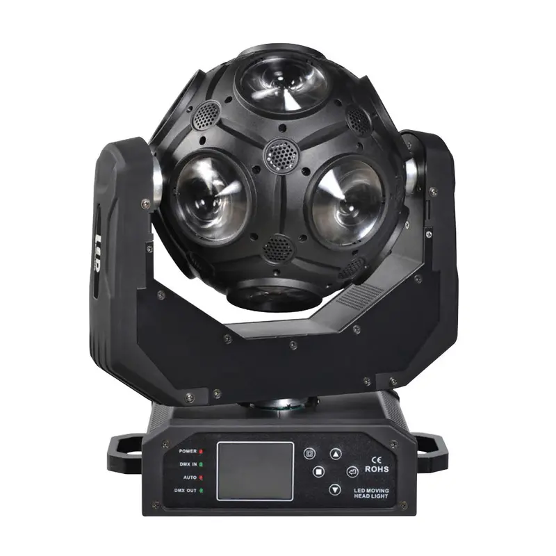 Novabright Nb-300Wmh Moving Head Wash Light – 300W Cree Rgbw Ball, 21-Channel Dmx, 40° Beam Angle 1