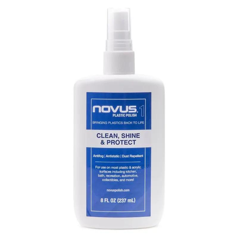 Novus #1 Plastic Clean & Shine Solution – 8 Oz Bottle 1