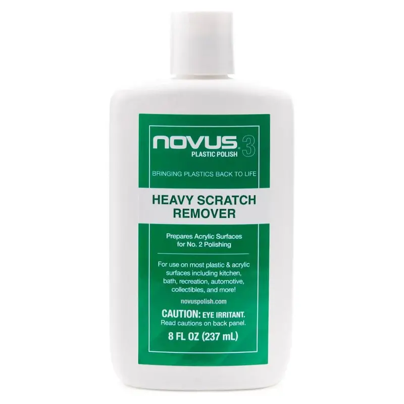 Novus #3 Heavy-Duty Plastic Scratch Remover – 8 Oz Bottle 1