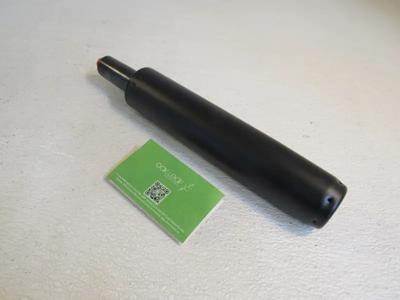 Oak Leaf Gas Lift Cylinder – 12" × 2", Black, D140 Office Chair Height Adjustment 1