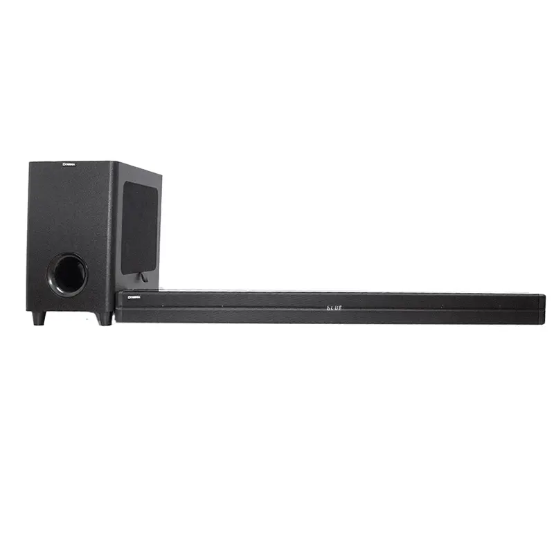 Omega 2.1-Channel Soundbar With Wireless Subwoofer – Compact Home Theater Audio 1