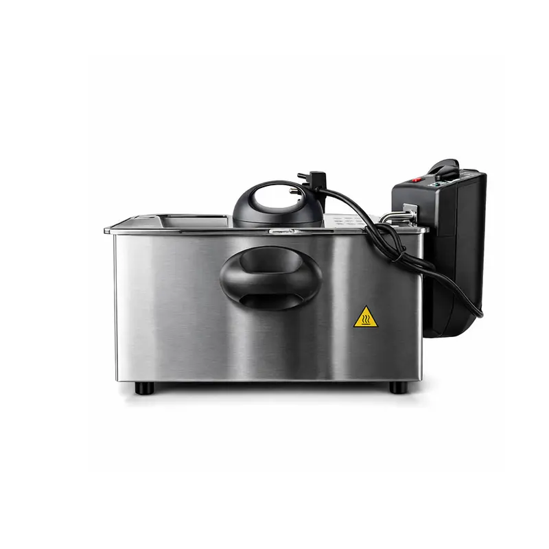 Omega Om-S13 3-Liter Stainless Steel Deep Fryer – 2000W 1