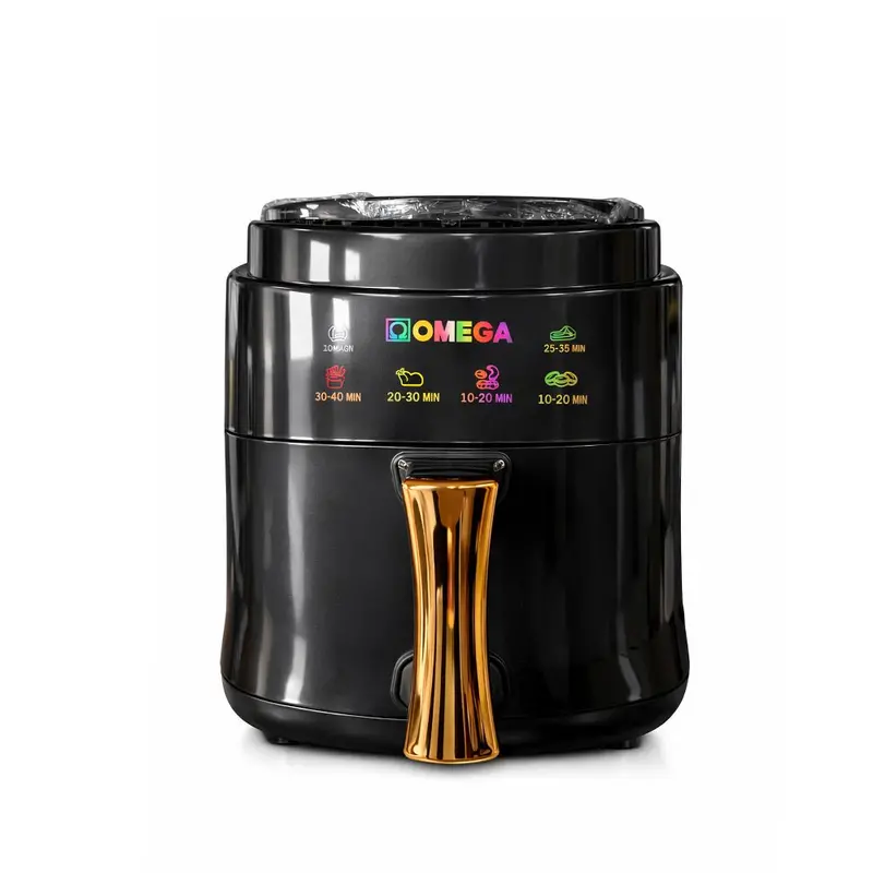 Omega Om-S17 8-Liter One-Touch Lcd Air Fryer – 1400W 1