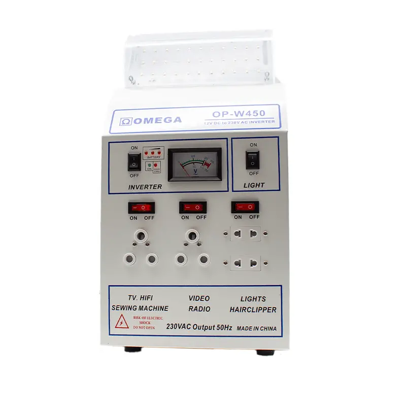 Omega Op-W450 450W Pure Sine Wave Power Inverter 1
