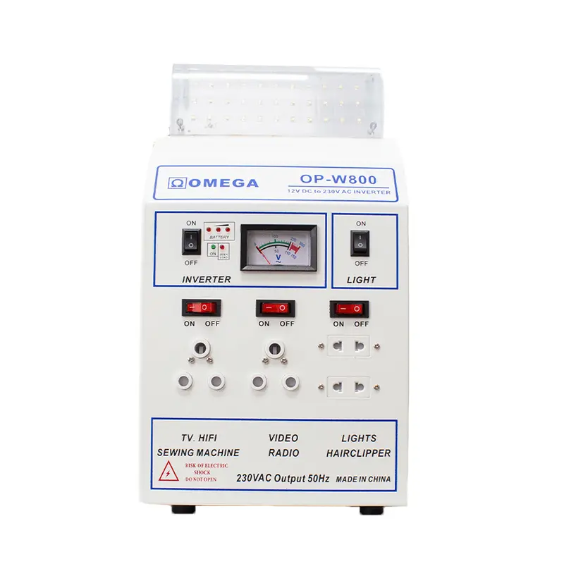 Omega Op-W800 800W Pure Sine Wave Inverter – 12V Dc To 230V Ac Power Converter 1
