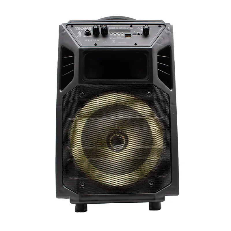 Omega Sx-108B 8-Inch Bluetooth-Powered Portable Speaker 1