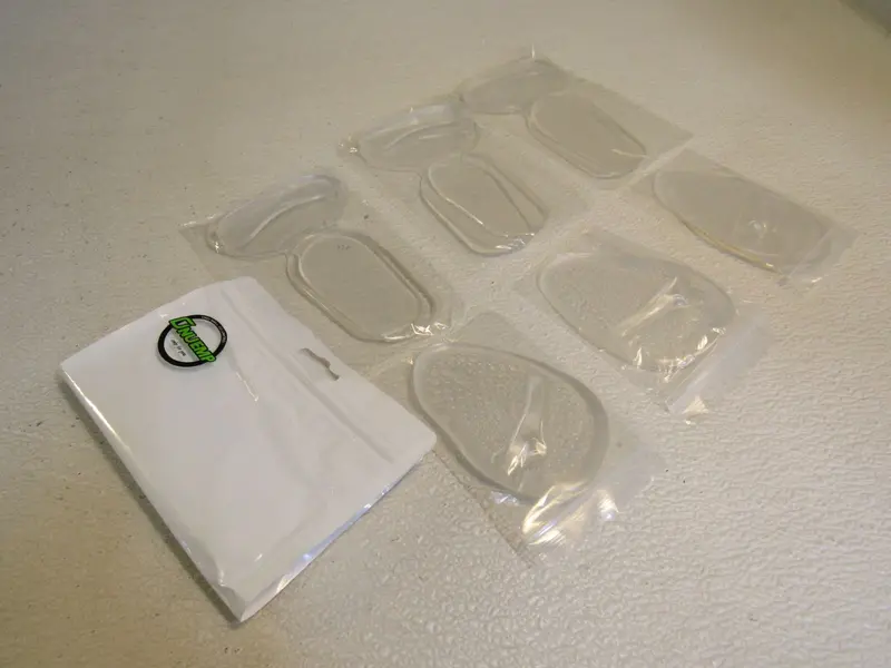 Onuemp Silicone Shoe Insoles – 6 Pairs Of Clear, Flexible 5.5 X 3.5 Inch Inserts 1