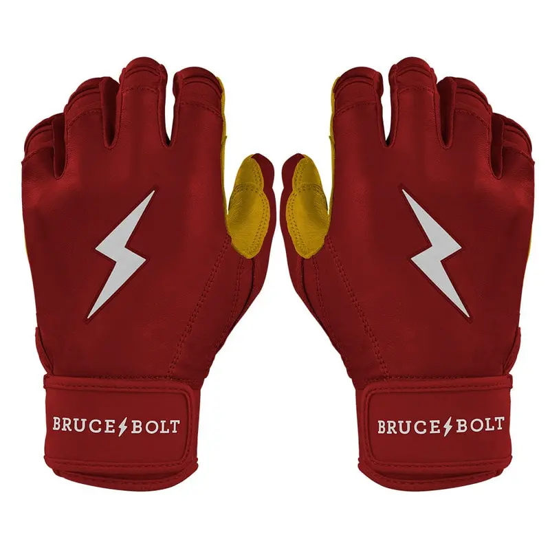 Original Maroon Short-Cuff Batting Gloves 1