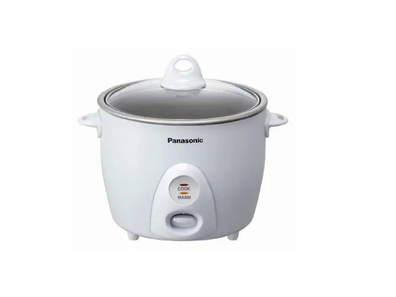 Panasonic Sr-G10G 5-Cup (Uncooked) Automatic Rice Cooker – White 1