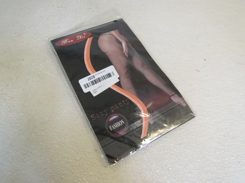 Pareberry High-Waisted Fishnet Stocking Panty – Purple, Fashion-Forward Fit, New 1