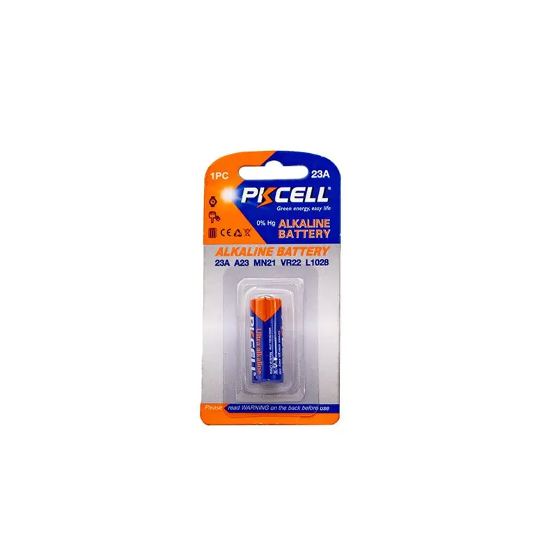 Pkcell 23A-1B 12V Alkaline Button Cell Battery 1