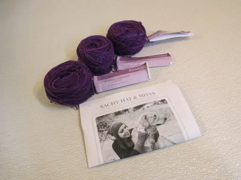 Plymouth Dk Merino Superwash Collage Yarn In Fuchsia – 3 Balls (130 Yds Each) 1