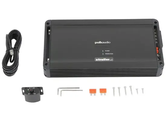 Polk Marine Pad5000.5 5-Channel Class-D Amplifier – 200W, 12V W/ Crossover 1
