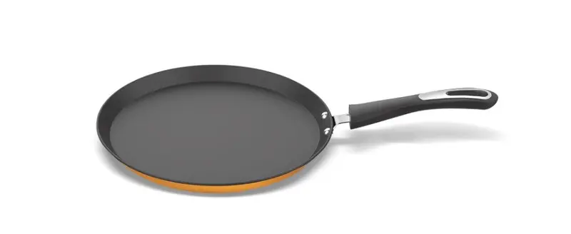 Preethi Dura Non-Stick 26Cm Tawa – Turmeric Yellow, 5-Star Coating, Multi-Fuel Compatible 1