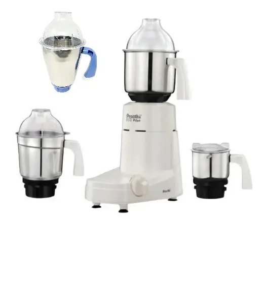 Preethi Eco Plus 4-Jar Mixer Grinder – 110V Compact Kitchen Appliance For Us/Canada Use 1