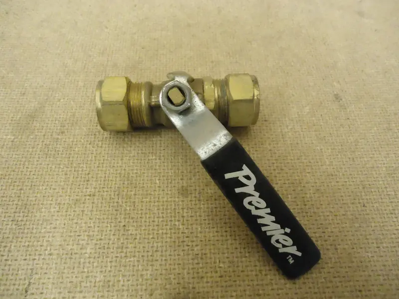Premier 1/2-Inch On/Off Shut-Off Valve – Brass Body, 600 Psi Rating For Water/Oil/Gas 1