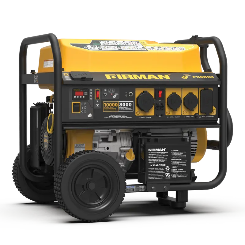 Professional-Grade 10000W Portable Gas Generator – Remote Start, 120/240V 1
