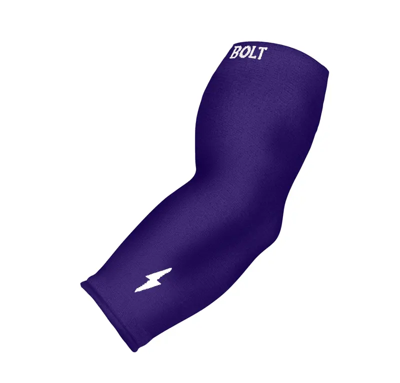 Purple Graduated Compression 3/4-Length Arm Sleeve 1