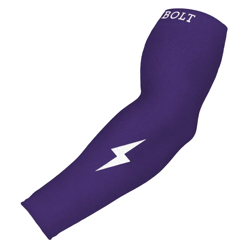 Purple Graduated Compression Full-Arm Sleeve 1