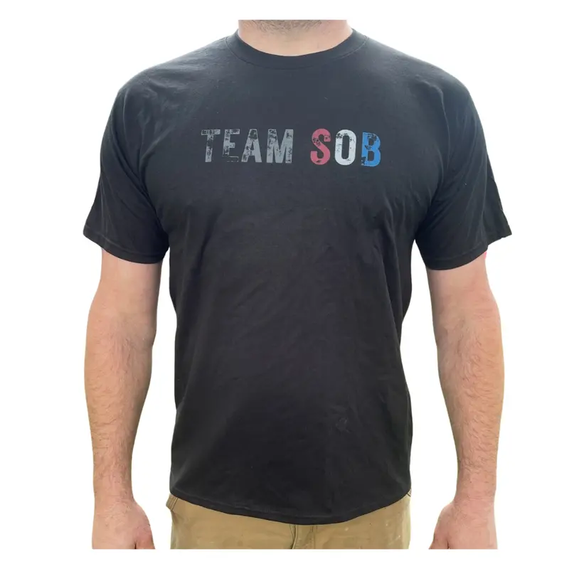 Red White Blue Team Sob Flag-Inspired Tee 1