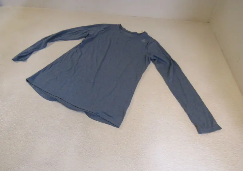 Reebok Slate Blue Solid Shirt For Women – Size M, Casual Wear, Secondhand 1