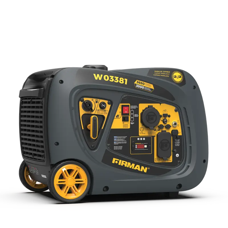 Refurbished Inverter Generator – 3650W Output, Recoil Start, Ultra-Quiet, Eco Mode Enabled 1