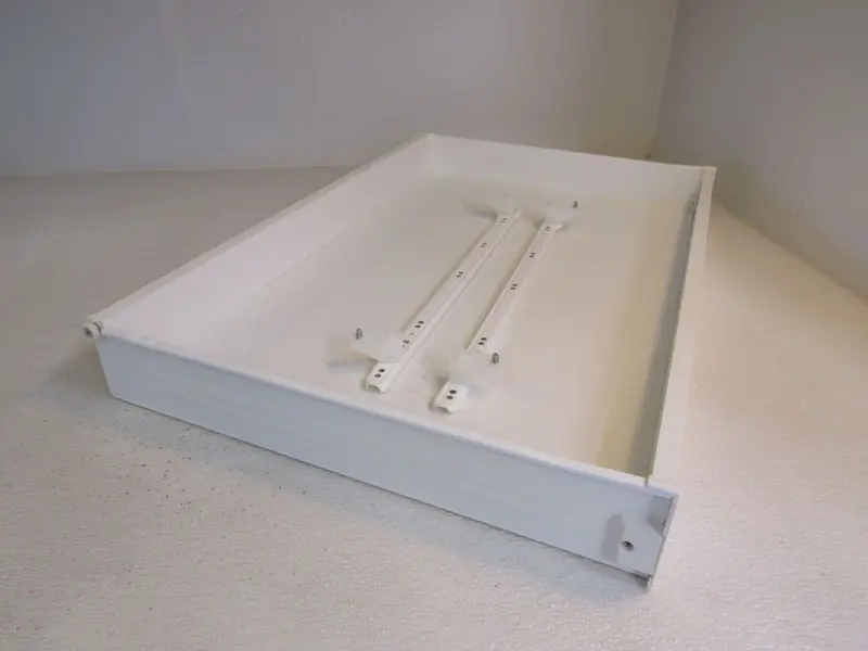 Reinforced Pull-Out Cabinet Shelf – 28.75" L × 19.5" W × 3.5" H (Pre-Owned) 1