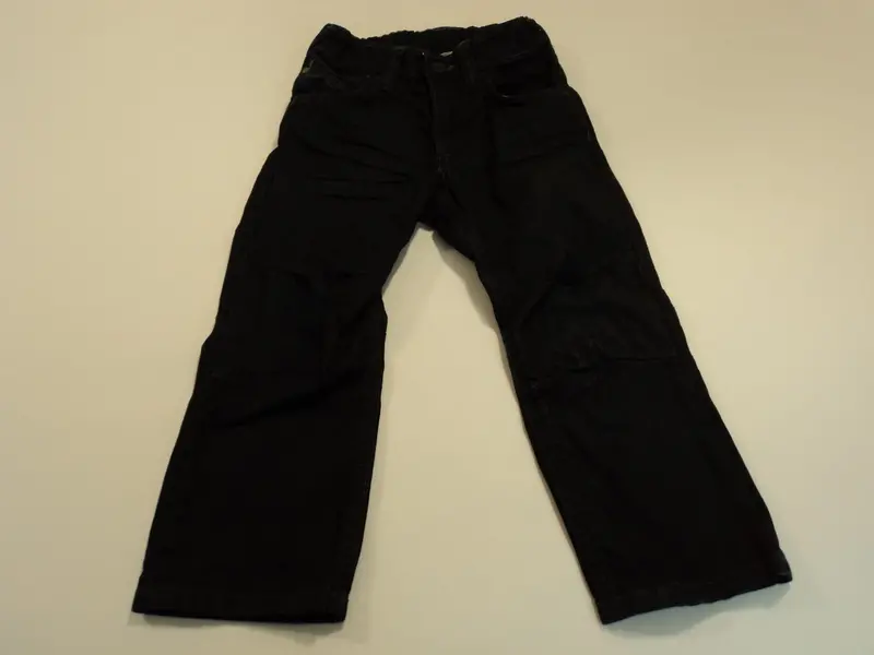 Relaxed-Fit Denim Jeans For Toddlers (Ages 2–3), 100% Cotton, Black – Pre-Owned 1