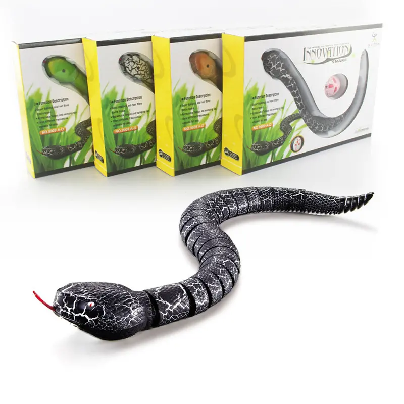 Remote-Controlled Lifelike Rattlesnake Toy – Interactive Prank & Novelty Gag Item 1
