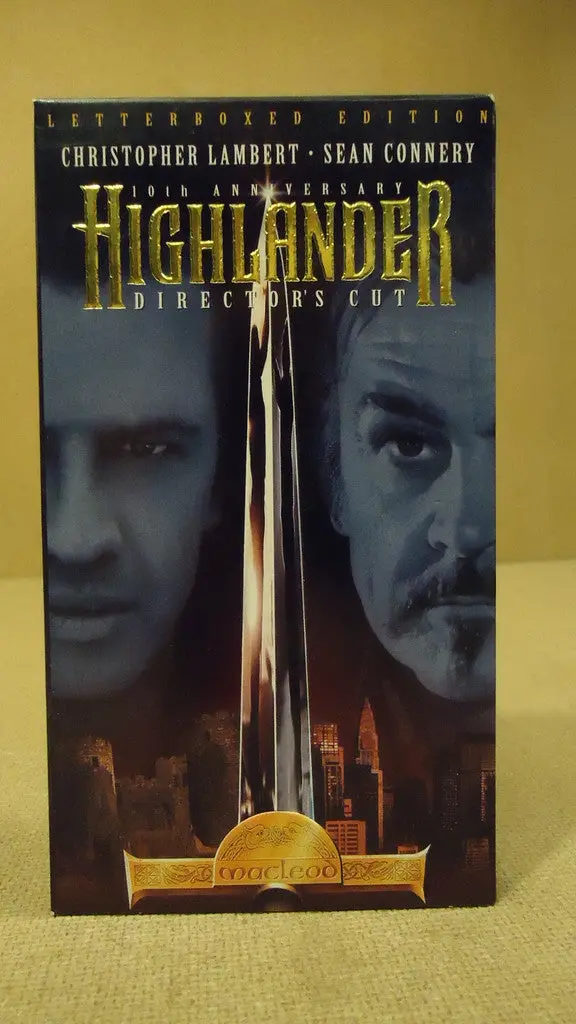 Republic Pictures Vhs: Highlander – Used Film Tape 1