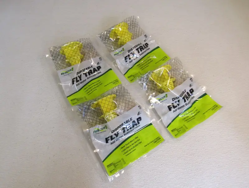 Rescue Disposable Fly Trap – Pack Of 4, Each Holds Up To 20,000 Flies 1