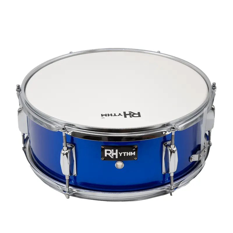 Rhythm 14×5.5-Inch Snare Drum – Dynamic Blue Finish (Nj14-P1 Bl) 1