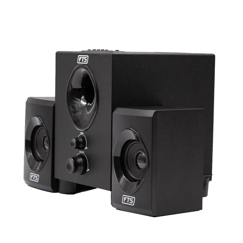 Rhythm Fts-387U 2.1 Multimedia Speaker System – Usb/Sd/Fm/Bluetooth Enabled 1