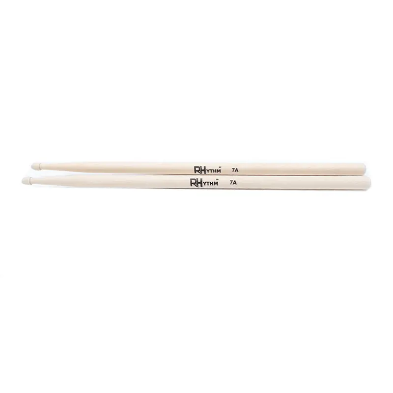 Rhythm Mi-7A Drumsticks – Maple Shaft With Wood Tip, Smooth Feel And Bright Response 1