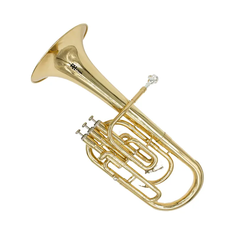 Rhythm Ywah-20 Alto Horn – Lacquered Brass, Student-To-Intermediate Level 1