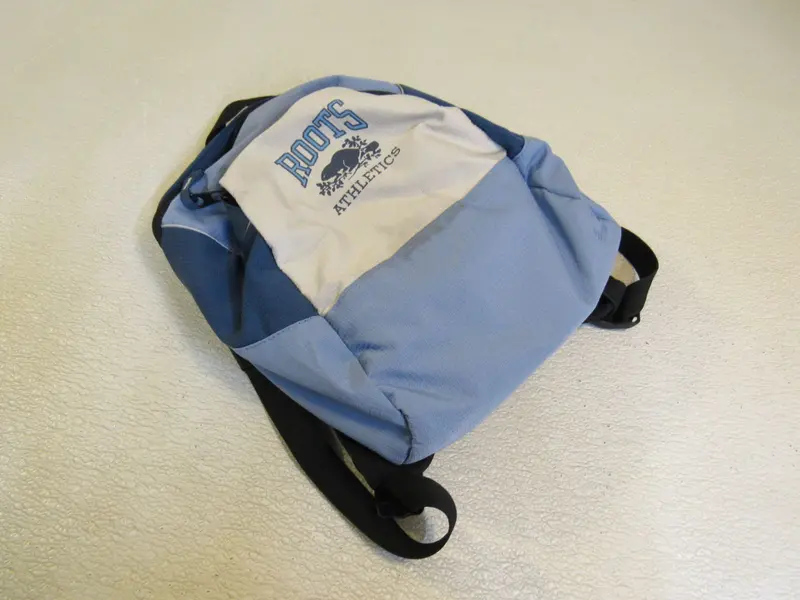 Roots Athletics Backpack – Blue & White Colorway – Model 196-011923 – Pre-Owned 1