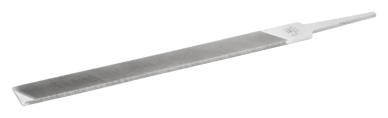 Sandvik 10-Inch Mill Saw File — Bastard-Cut, One Round Edge, Unhandled 1