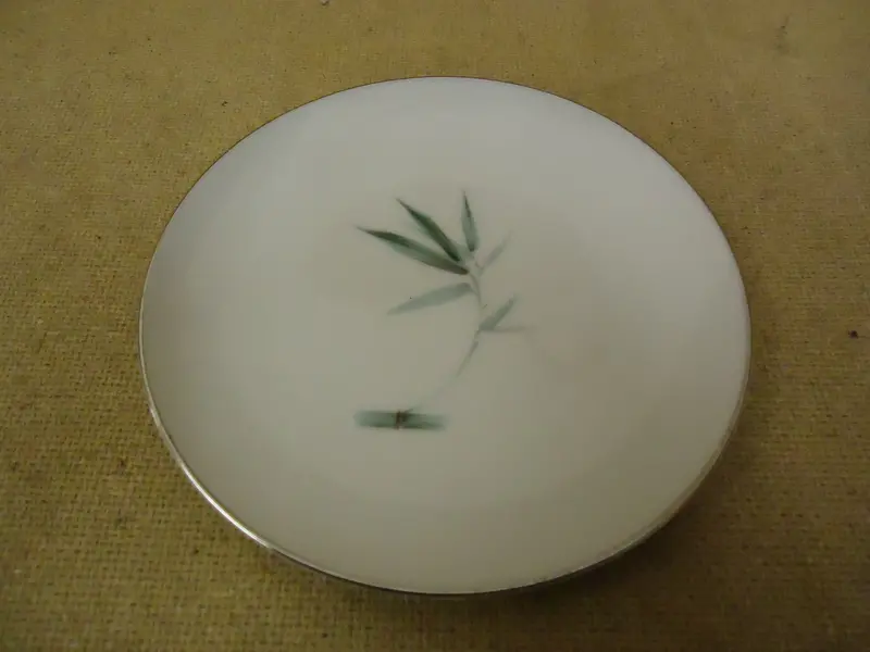 Sango Bamboo Knight Bread And Butter Plate – 6.125-Inch Vintage China Accent 1