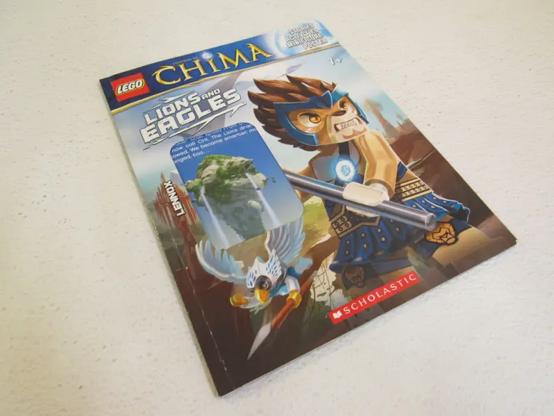 Scholastic Lego Legends Of Chima: Lions And Eagles Storybook – Paperback – Pre-Owned 1