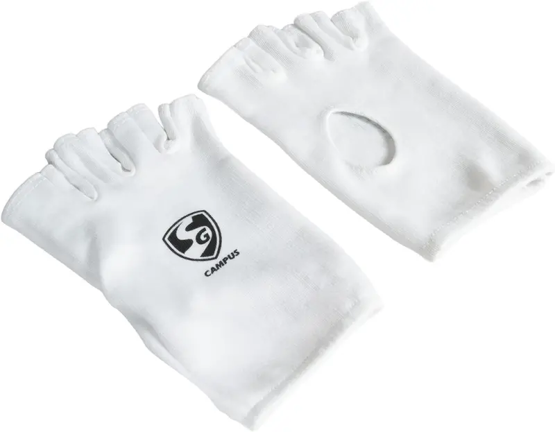 Sg Campus Cricket Batting Inner Gloves – Cotton, Breathable, Cut-Finger Design 1