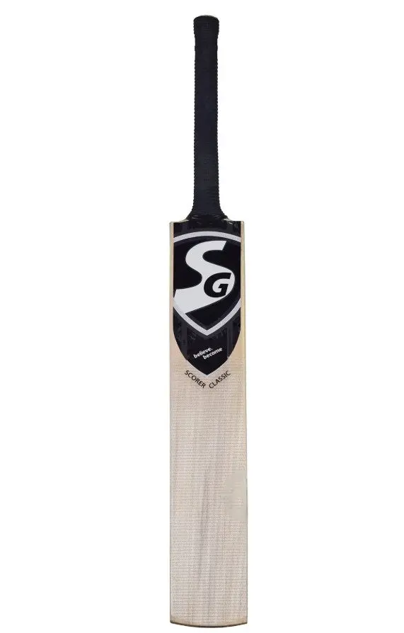 Sg Scorer Classic Leather Ball Cricket Bat – Kashmir Willow, Adult Short Handle With Cover 1