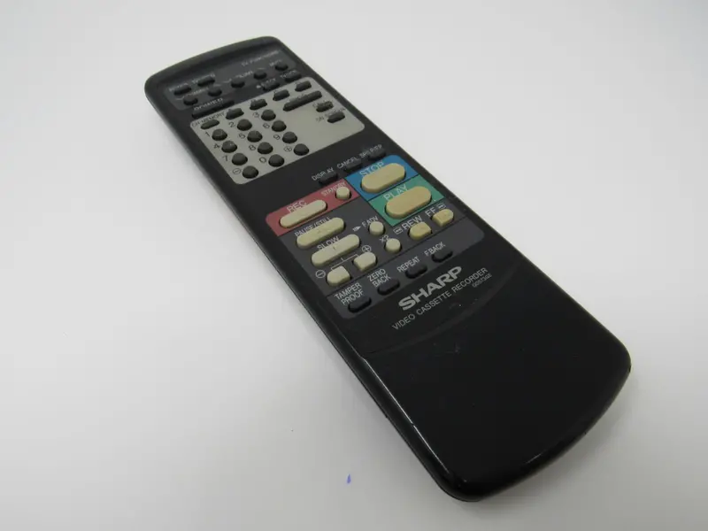 Sharp G0573Ge Vcr Remote Control For Video Cassette Recorders – Pre-Owned 1