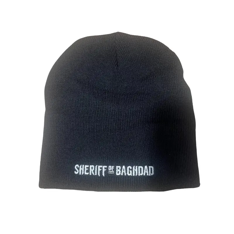 Sheriff Of Baghdad Premium Knit Beanie – Tactical-Inspired Cold-Weather Headwear 1