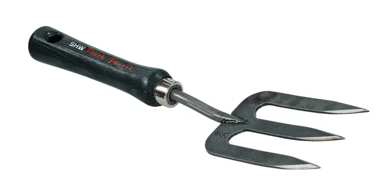 Shw Black Forest Hand Fork – Four-Tine Soil Loosener 1