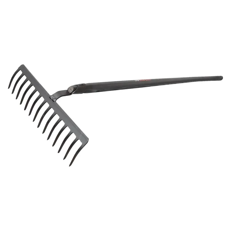 Shw Garden Bed Rake – Wide-Head Soil Smoother & Seedbed Prep Tool 1