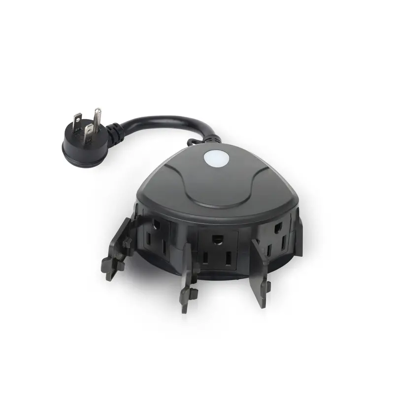 Smart Outdoor Power Strip — 3-Gang Wi-Fi Enabled Weatherproof Plug 1