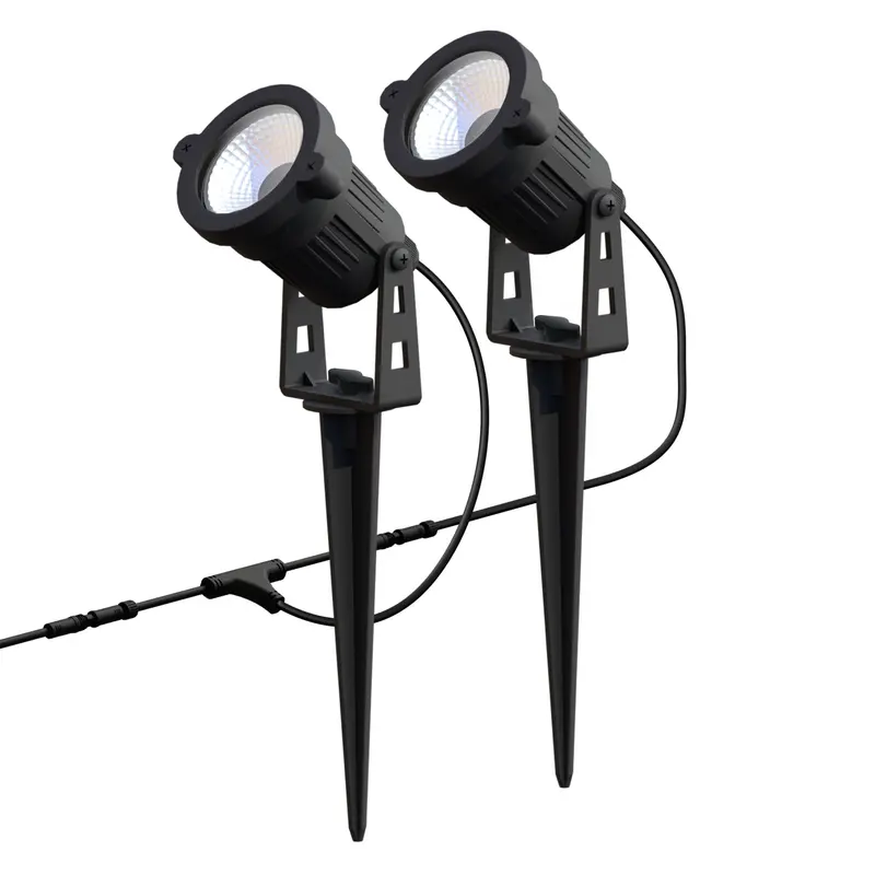 Smart Tunable White & Rgb Spotlights – 2-Pack, App-Controlled, Adjustable Color And Brightness 1