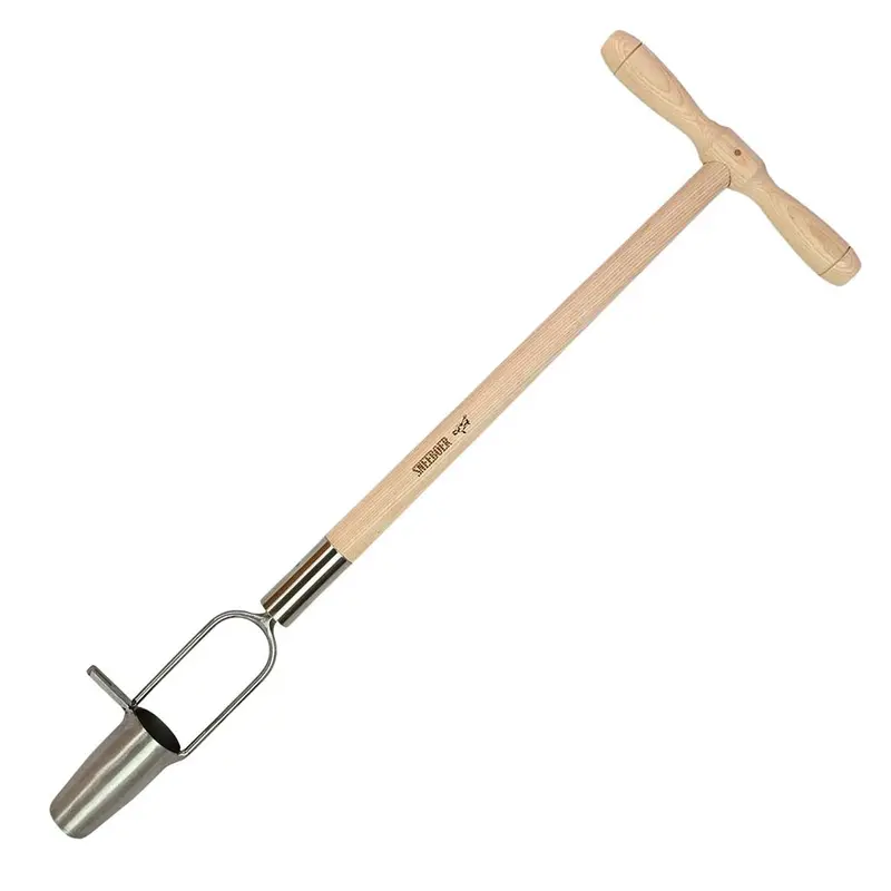 Sneeboer Classic Ash-Handle Bulb Planter Tool 1